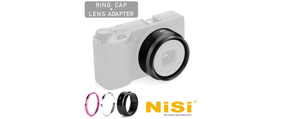 Nisi Ringkappe Objektivzubehör – Ø 49 mm, 57 mm lang – für Ricoh GR IIIx