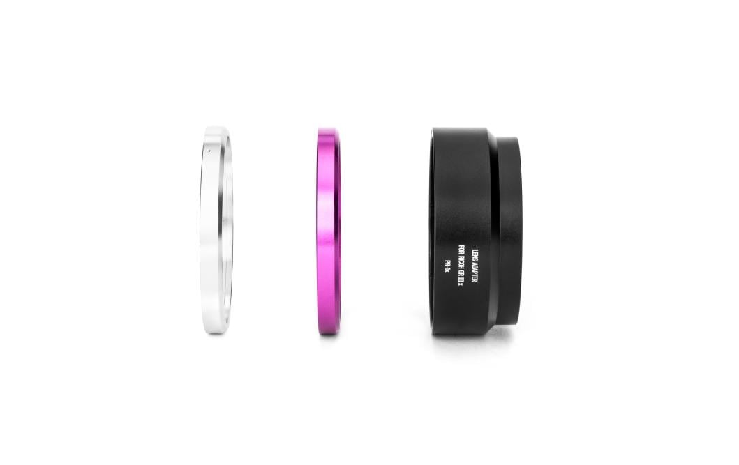 Nisi Ringkappe Objektivzubehör – Ø 49 mm, 57 mm lang – für Ricoh GR IIIx