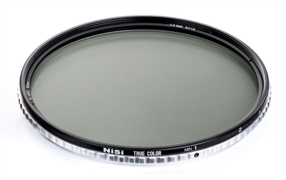 Nisi True Color Variabler Graufilter 1–5 Stufen – für Objektive mit 105 mm Filtergewinde