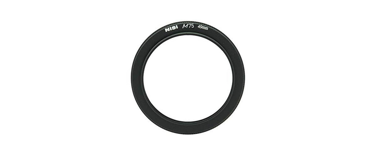 NiSi M75 Adapterring – 49 mm auf 75 mm – Höhe 15,4 mm – für M75 75 mm Filtersystem