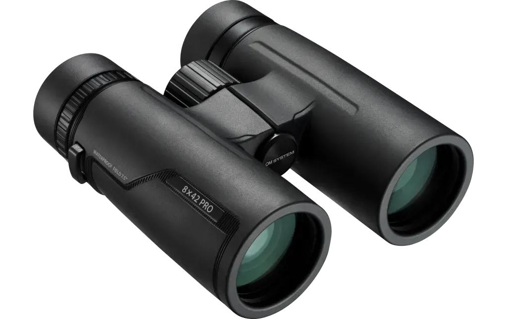 OM System Kompaktfernglas Pro – 8×42 mm, schwarz