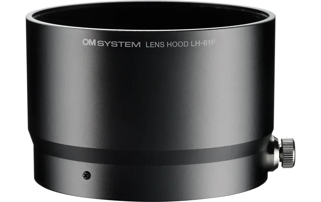 Om system Olympus LH-61F Gegenlichtblende – für M.Zuiko Digital ED 75 mm F1.8 – Metall, Schwarz