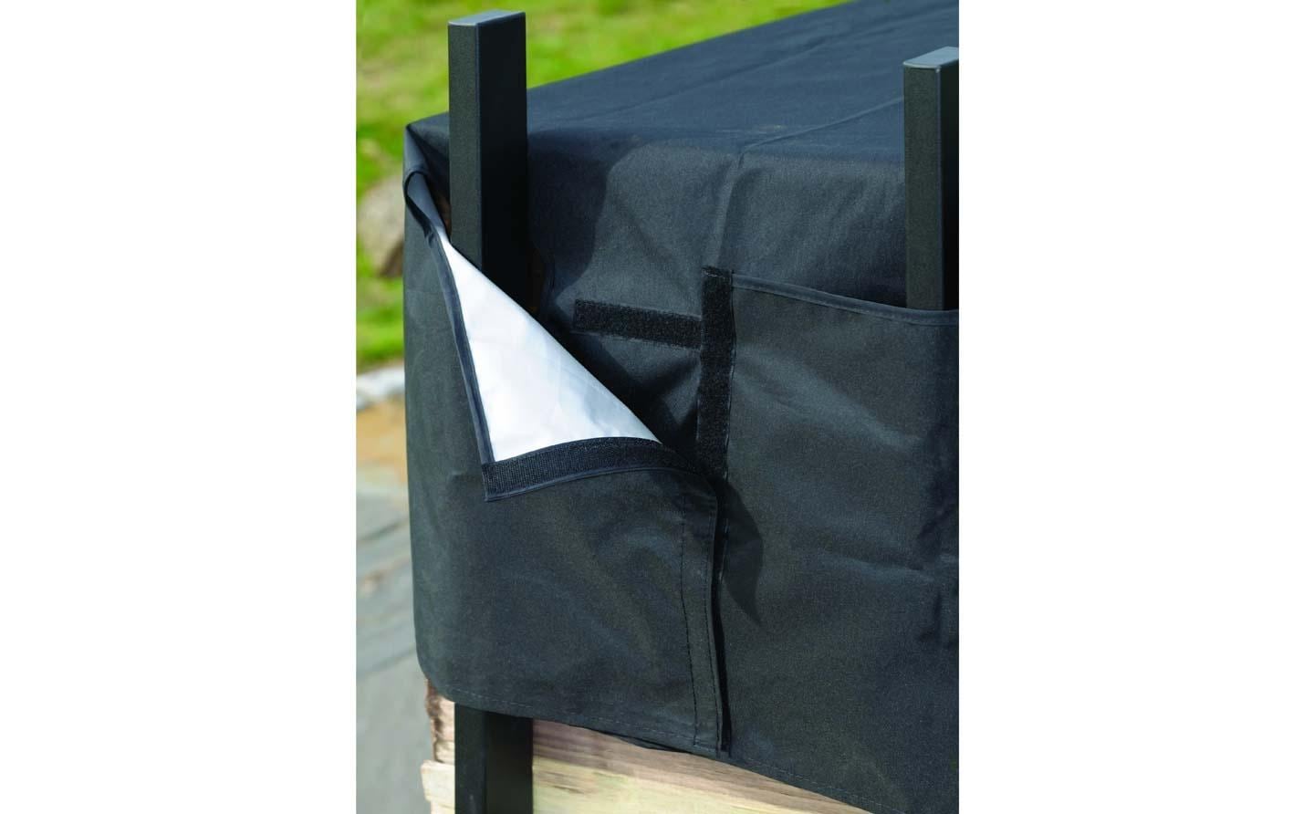 ShelterLogic Aufbewahrungsbox (mit Deckel) – Stahl/Polyester – 2390 × 1189 × 363 mm