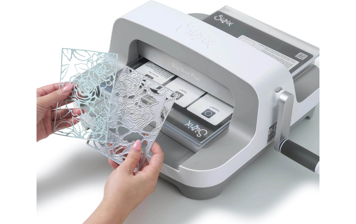 Sizzix Big Shot PLUS – Stanz- & Prägemaschine, Starter-Kit
