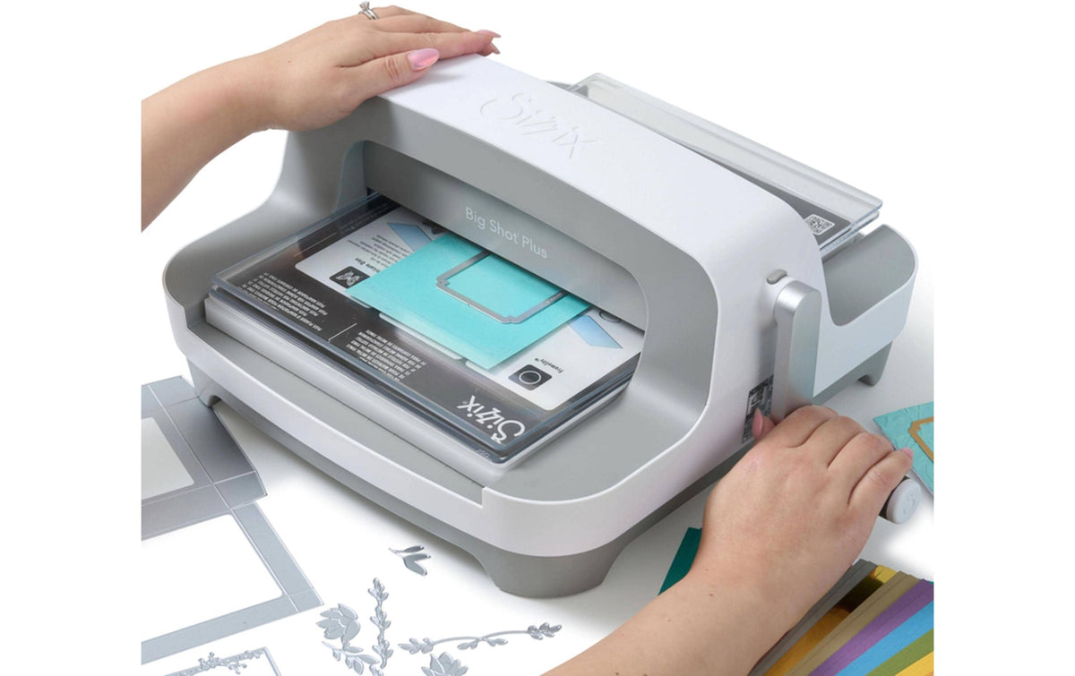 Sizzix Big Shot PLUS – Stanz- & Prägemaschine, Starter-Kit