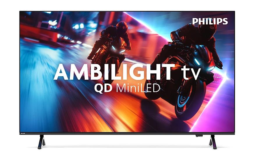 Philips 55MLED910/12 – 55" TV – 4K UHD – QD Mini-LED – Titan OS – 144 Hz – Dolby Vision, HDR10+