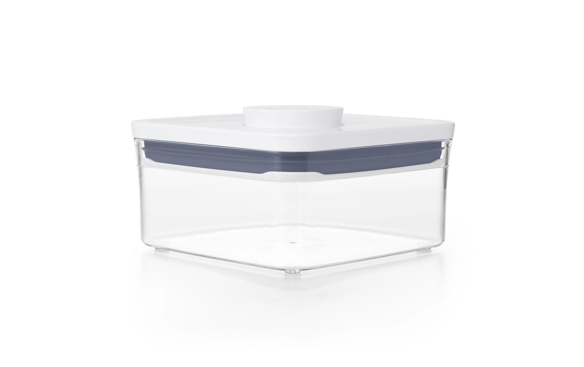 OXO Vorratsdose 1 l, 16 × 16 × 9 cm, Kunststoff (PP/ABS/Silikon), Transparent