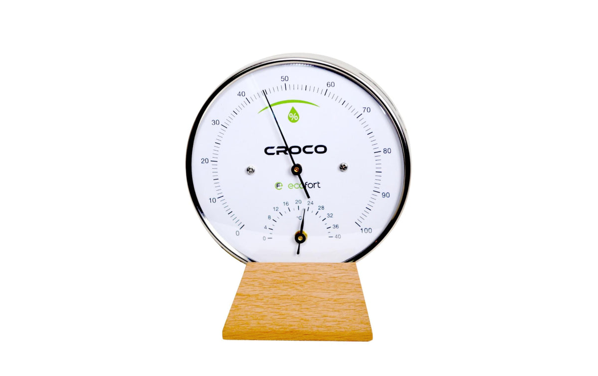 Ecofort Croco Thermo-Hygrometer (Handgerät) – 0–40 °C, 0–100 %, Innen