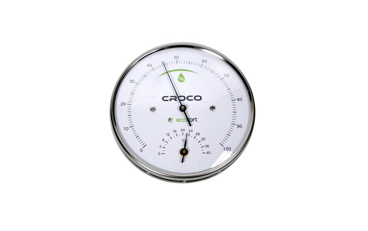 Ecofort Croco Thermo-Hygrometer (Handgerät) – 0–40 °C, 0–100 %, Innen