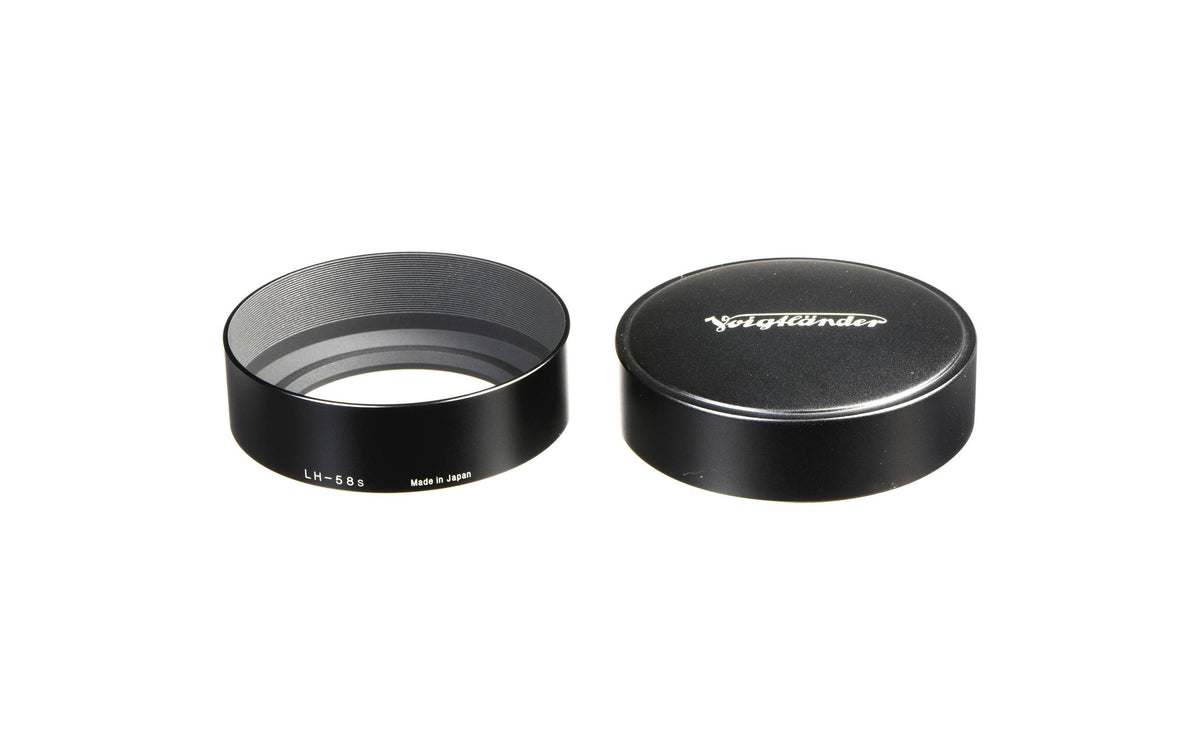 Voigtländer LH-58S Gegenlichtblende – 58 mm – für Voigtländer Nokton 58 mm f/1.4 SL II S – Schwarz