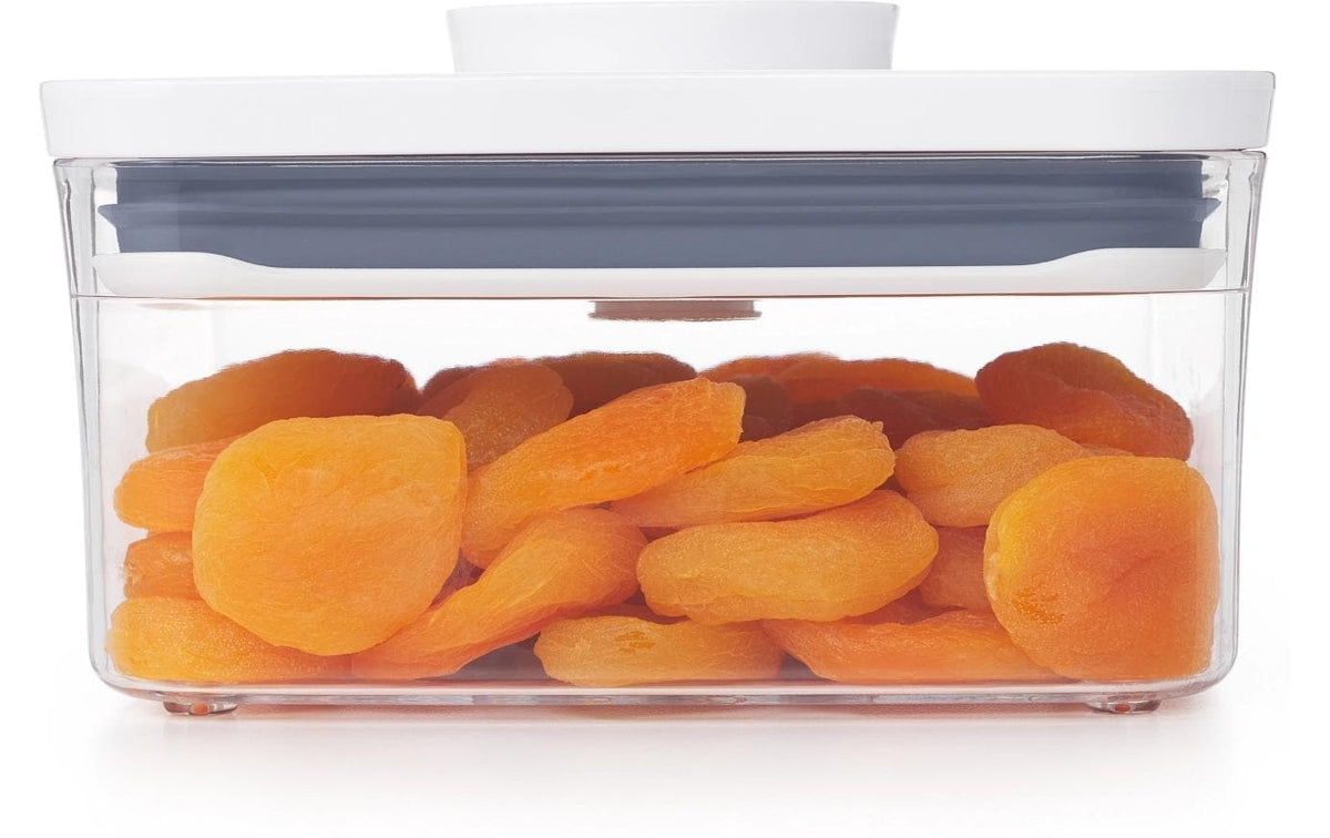 OXO Vorratsdose 1 l, 16 × 16 × 9 cm, Kunststoff (PP/ABS/Silikon), Transparent