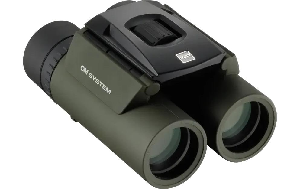 Om system Olympus Kompaktfernglas WP II – 8×25 mm, grün
