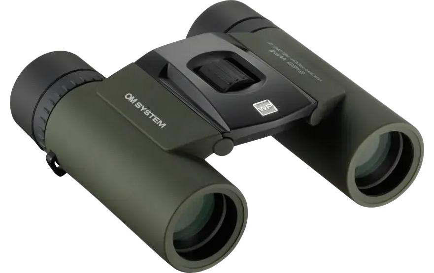 Om system Olympus Kompaktfernglas WP II – 8×25 mm, grün