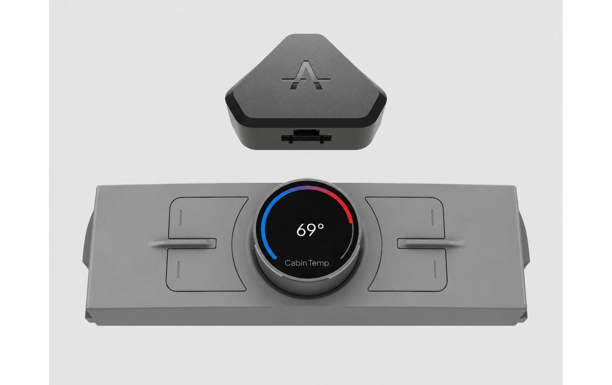Enhance Bedienpanel S3XY Knob – für Tesla Model Y Juniper, smarte Drehschalter, schwarz/grau