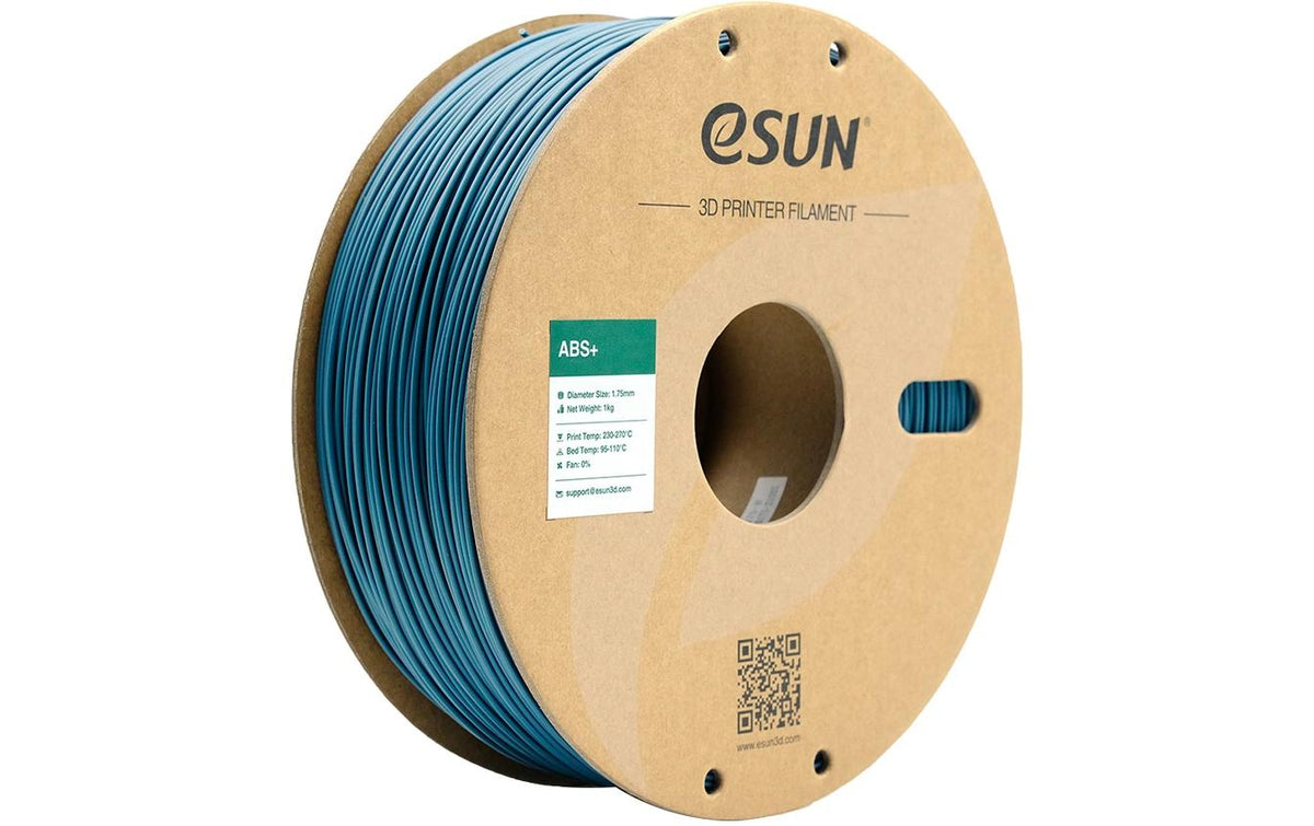 eSUN 3D-Drucker-Filament ABS 1,75 mm Grau, 1 kg – für Bambu Lab P1P/X1, Voron 2.4, Raise3D und andere