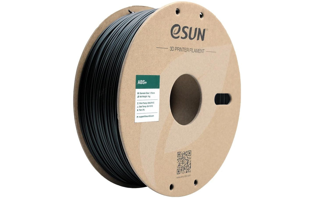 eSUN 3D-Drucker-Filament ABS 1,75 mm Schwarz, 1 kg