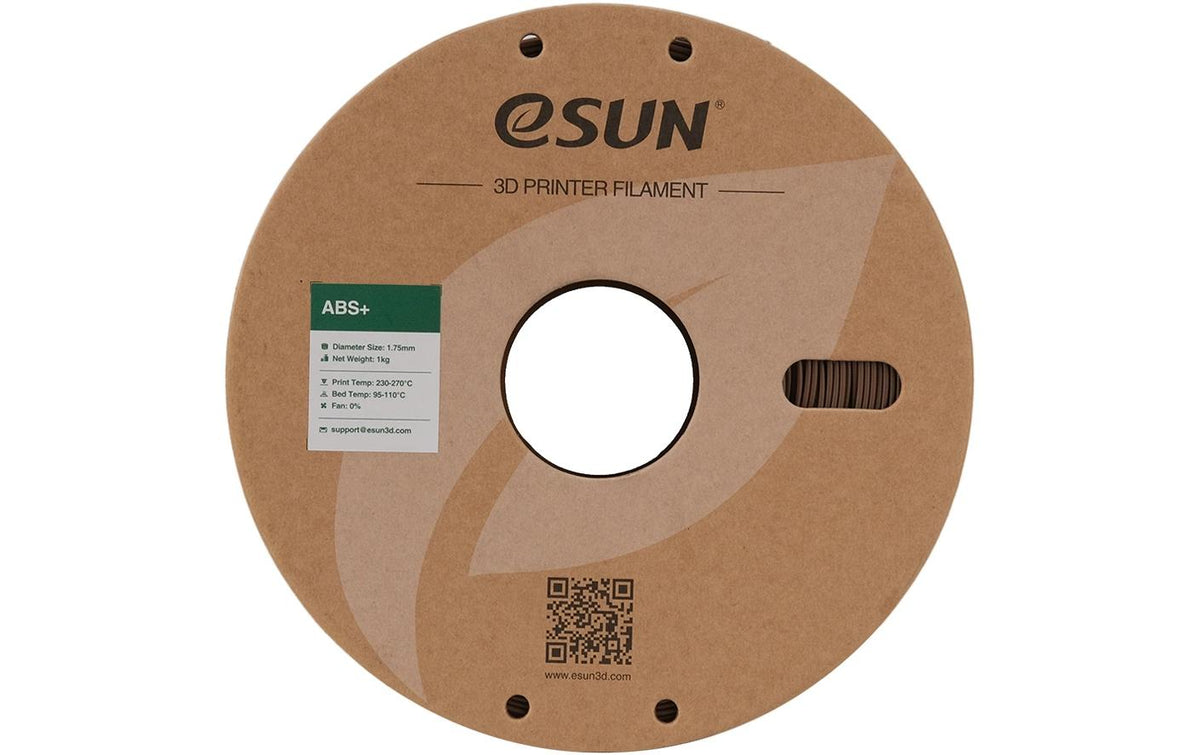 eSUN 3D-Drucker-Filament ABS+ ABS 1,75 mm Braun, 1 kg