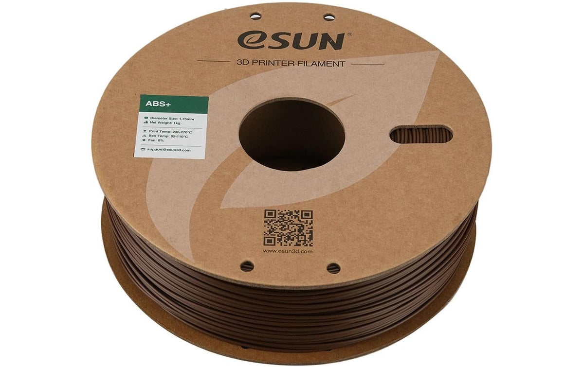 eSUN 3D-Drucker-Filament ABS+ ABS 1,75 mm Braun, 1 kg
