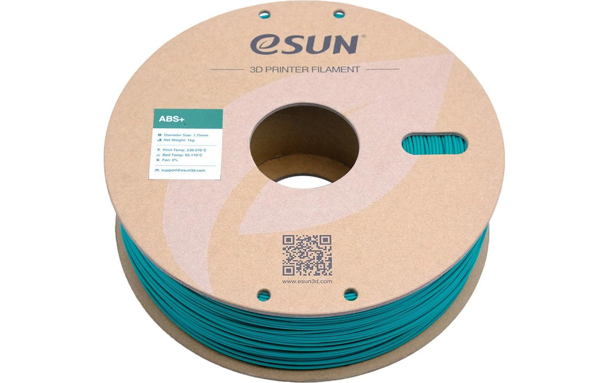 eSUN 3D-Drucker-Filament ABS 1,75 mm Grün, 1 kg – für Bambu Lab P1P/X1, Voron 2.4, Raise3D und andere