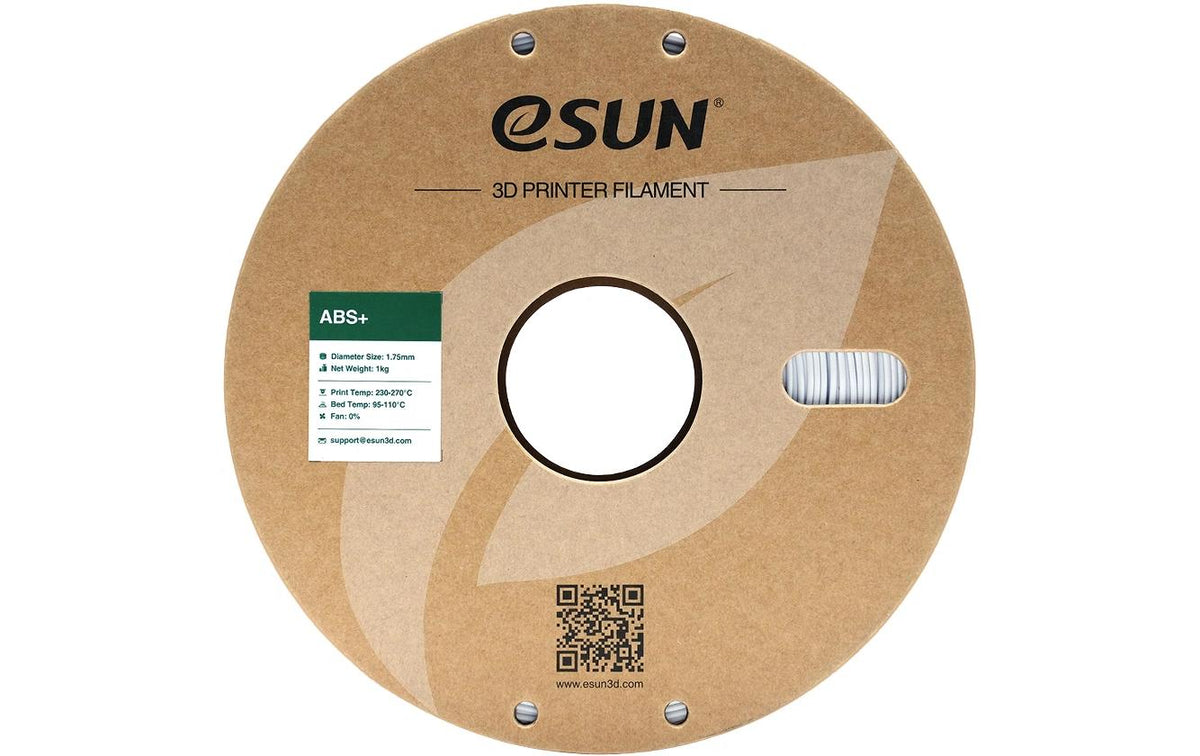 Esun 3D-Drucker-Filament ABS 1,75 mm Weiss, 1 kg