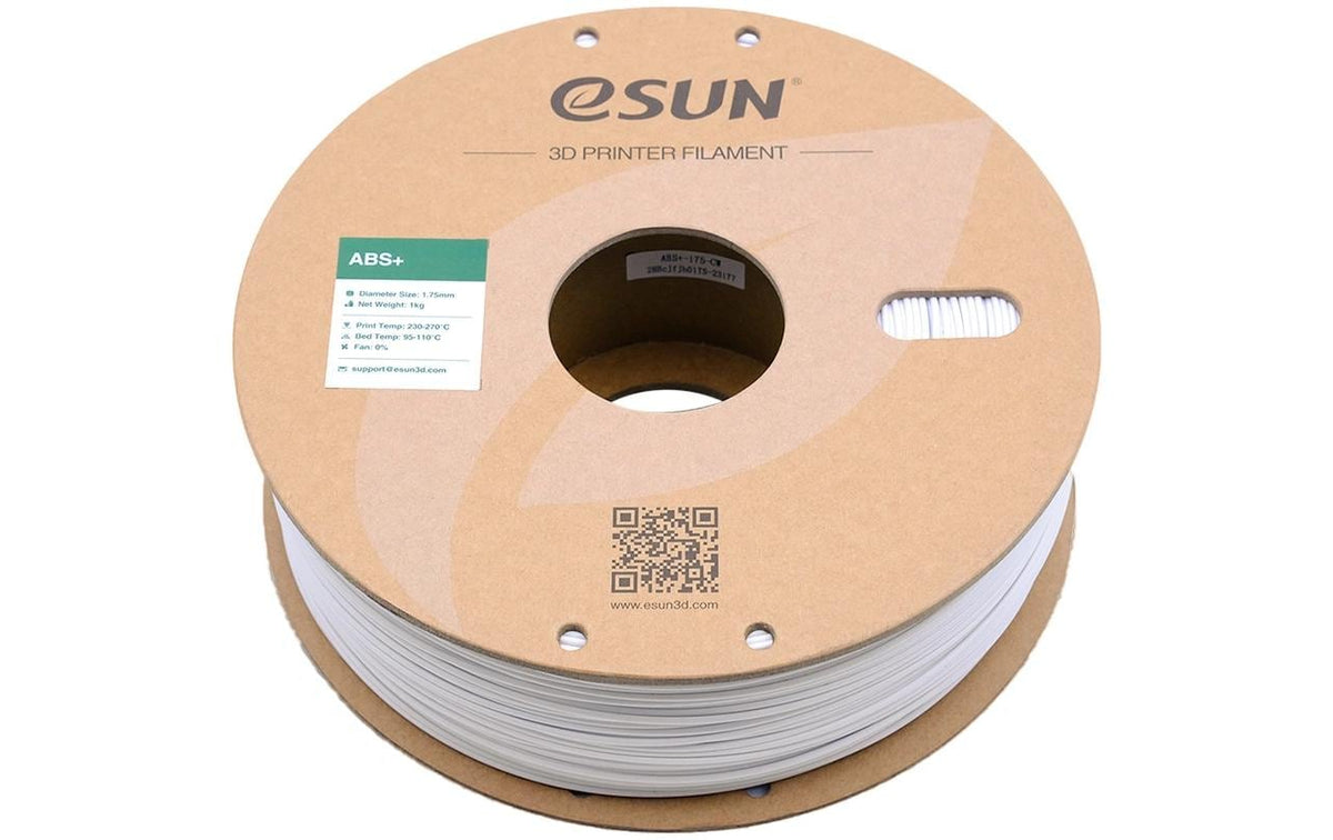 Esun 3D-Drucker-Filament ABS 1,75 mm Weiss, 1 kg