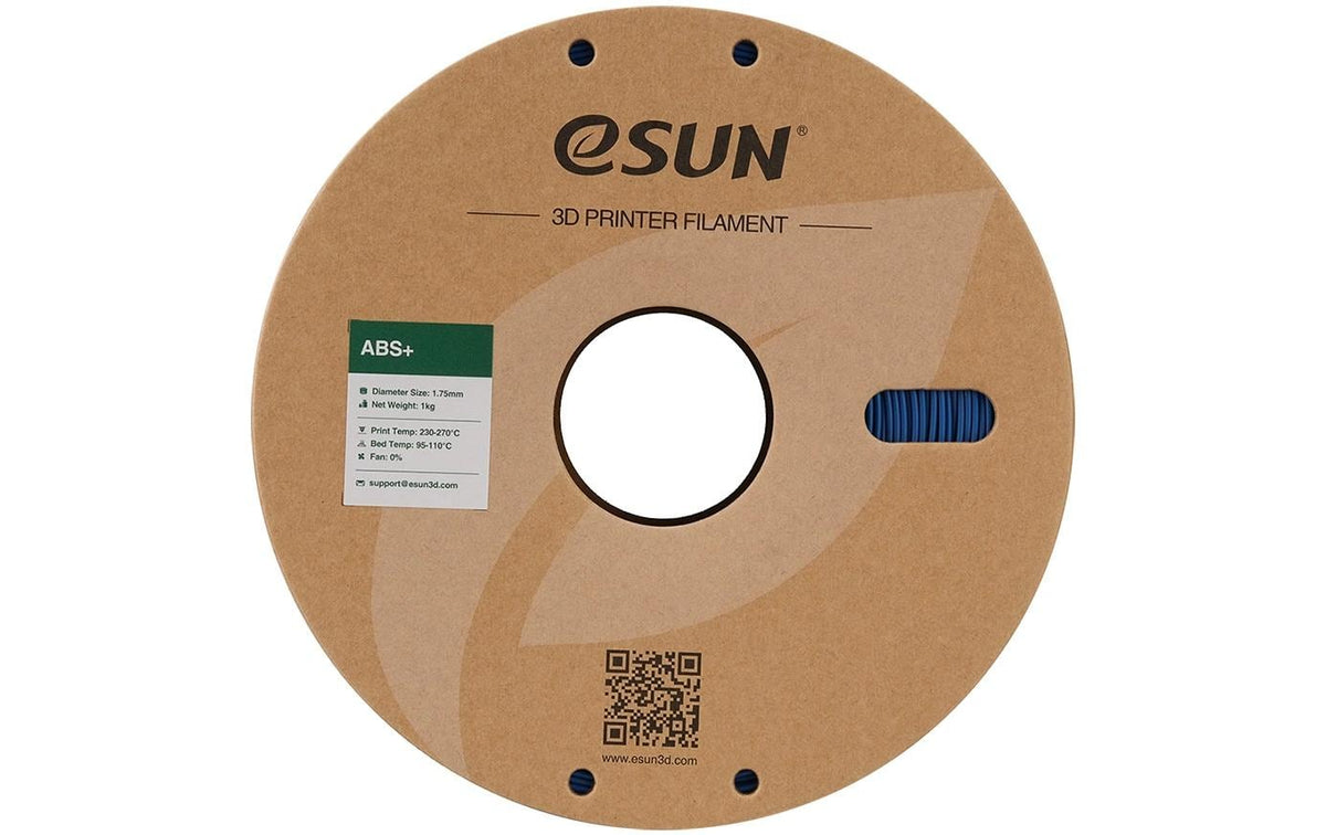 eSUN 3D-Drucker-Filament ABS 1,75 mm Blau, 1 kg – für Bambu Lab P1P/X1, Voron 2.4, Raise3D und andere