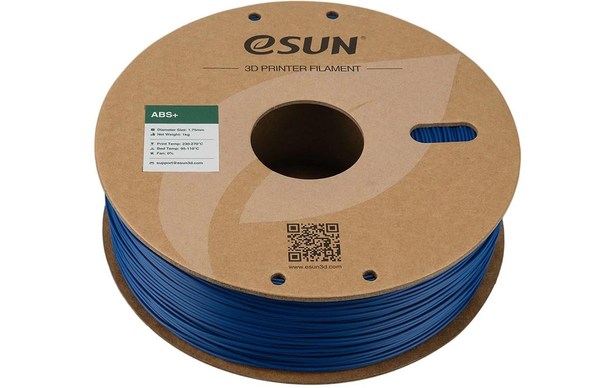 eSUN 3D-Drucker-Filament ABS 1,75 mm Blau, 1 kg – für Bambu Lab P1P/X1, Voron 2.4, Raise3D und andere