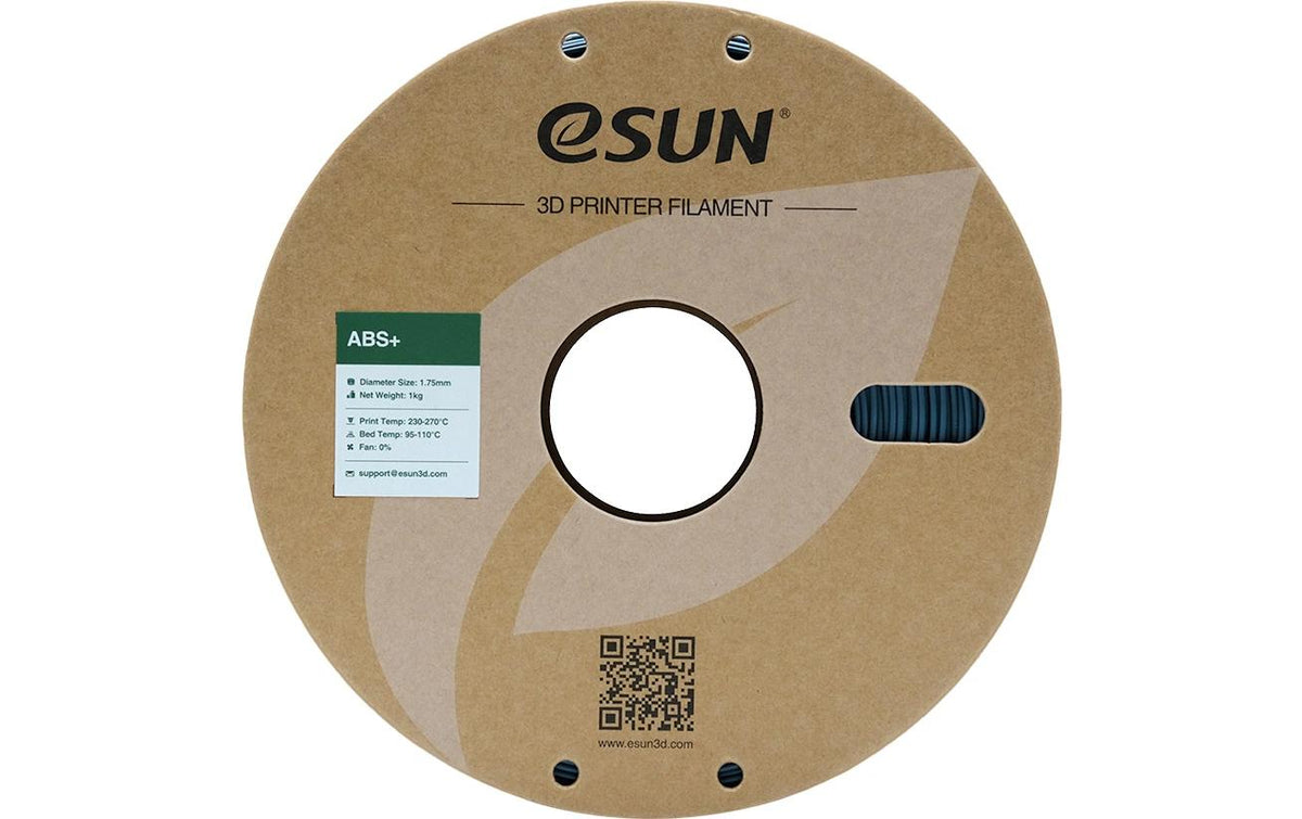 eSUN 3D-Drucker-Filament ABS 1,75 mm Grau, 1 kg – für Bambu Lab P1P/X1, Voron 2.4, Raise3D und andere