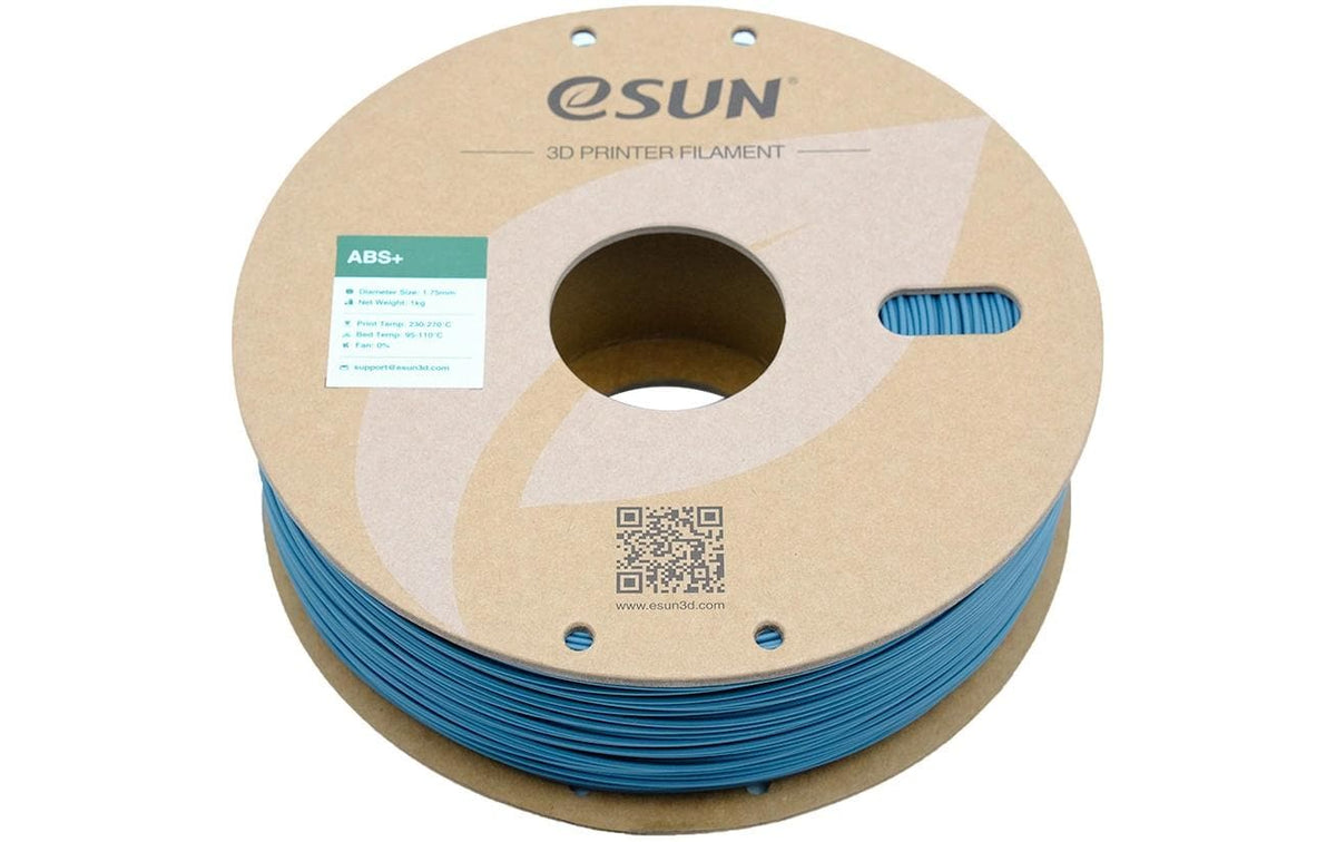eSUN 3D-Drucker-Filament ABS 1,75 mm Grau, 1 kg – für Bambu Lab P1P/X1, Voron 2.4, Raise3D und andere