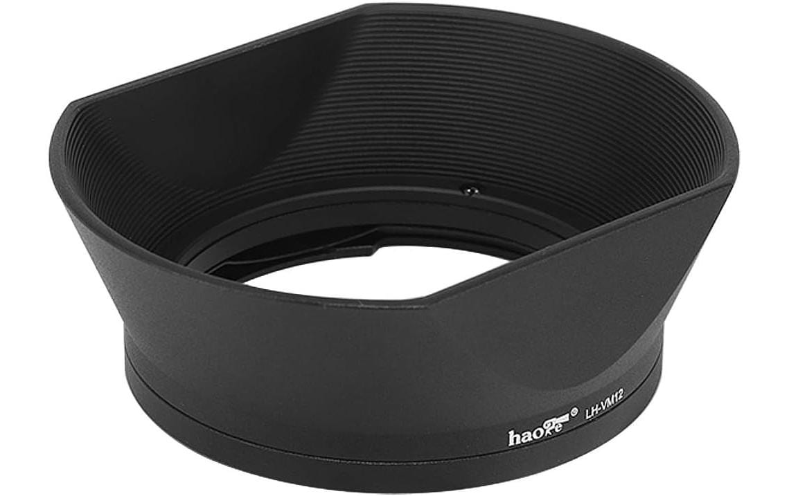 Voigtländer LH-12 Gegenlichtblende – Aluminium – für Leica M – Schwarz