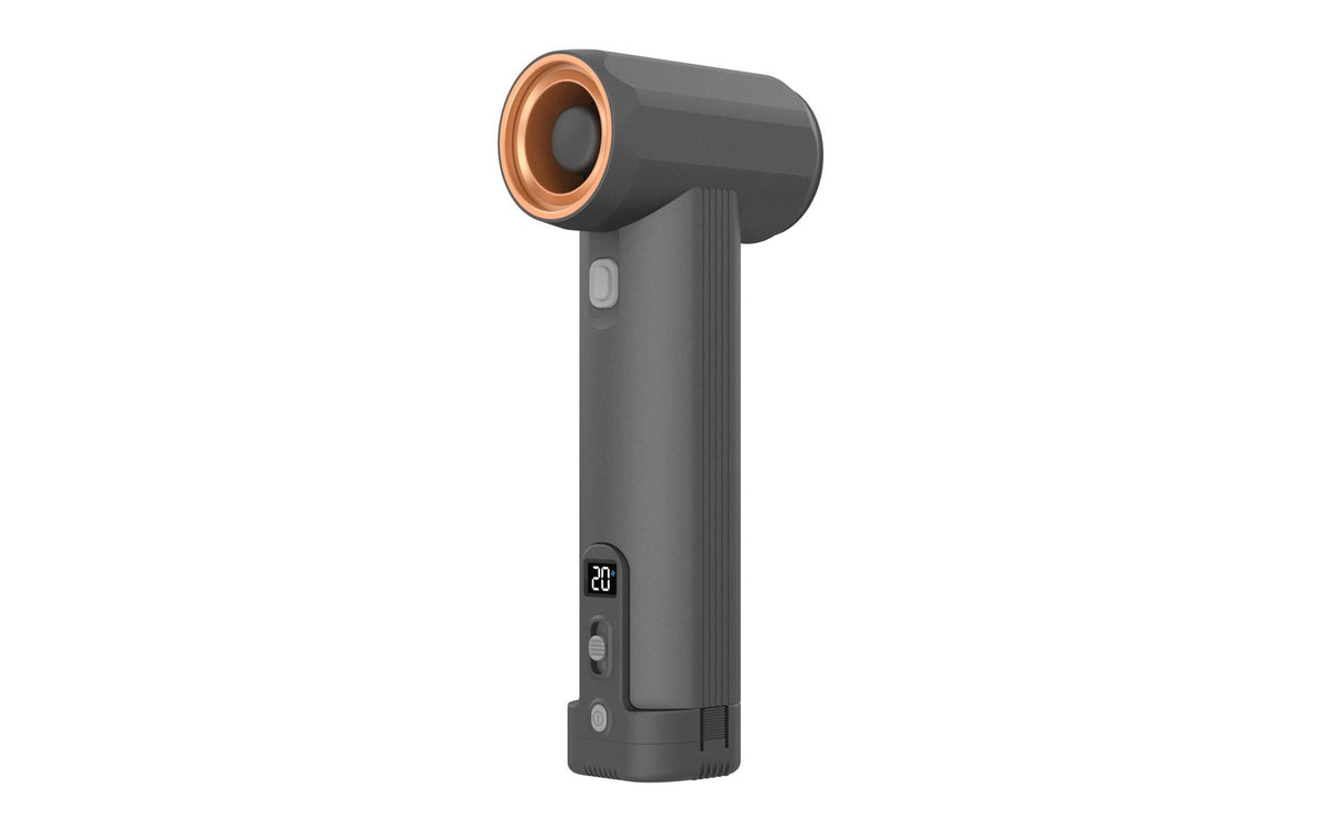 KiCA Handventilator Jet Fan Max – 5,5 h Laufzeit, 4000 mAh, schwarz