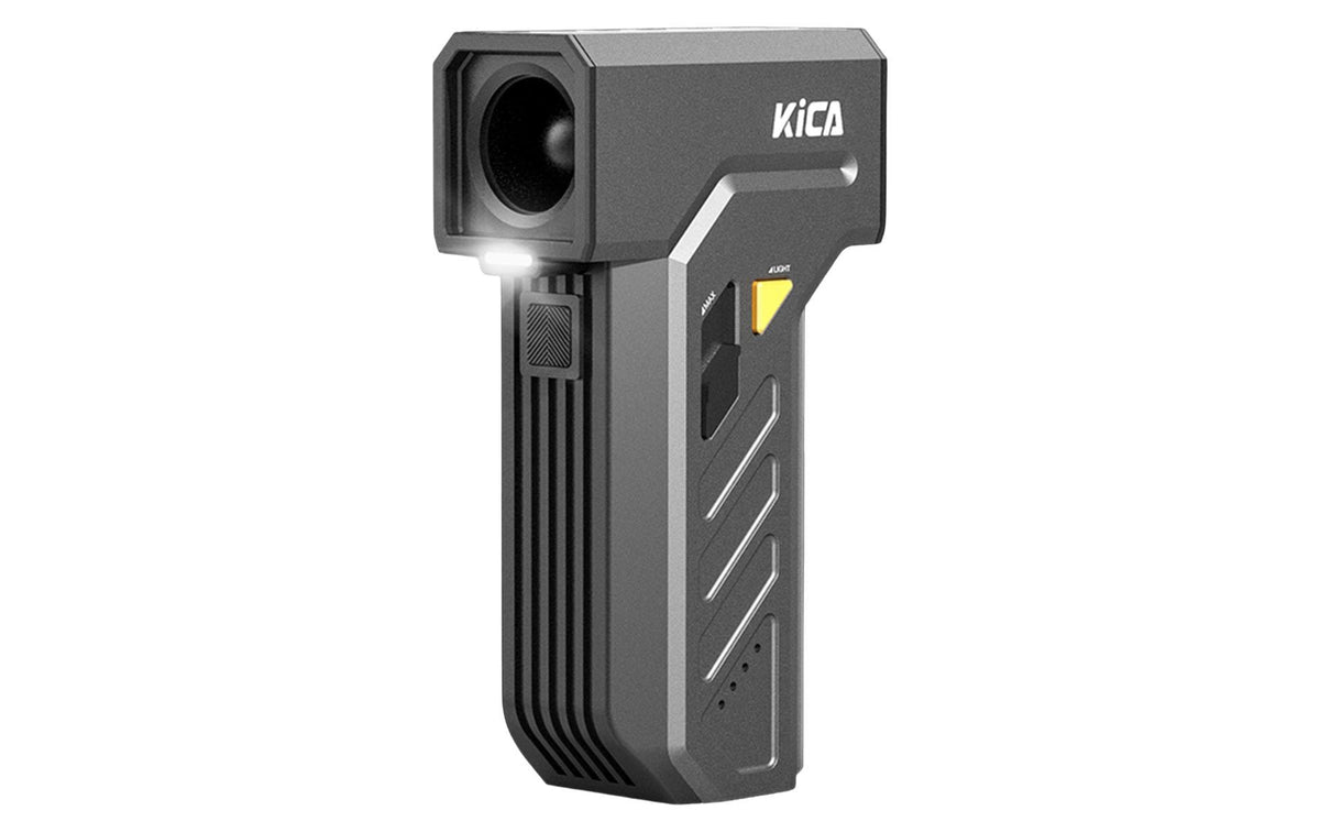 KICA Handventilator Jet Fan Ultra – 4000 mAh, 5 h, Schwarz