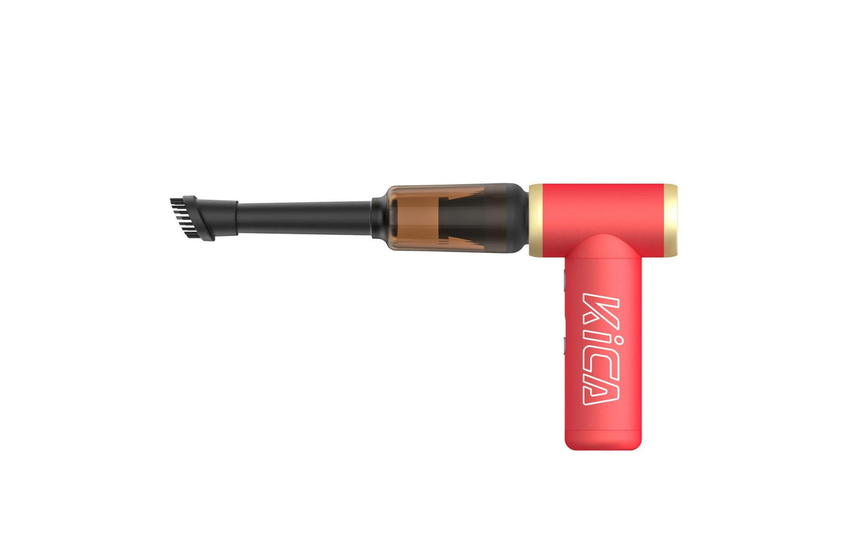KiCA Akku-Handstaubsauger Jet Fan 2S – 210 min, rot