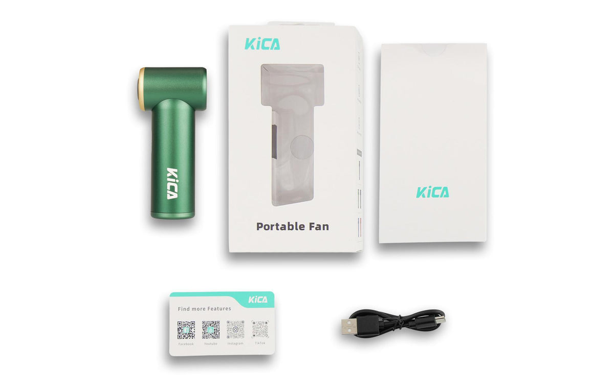 Kica Handventilator Jet Fan Mini – Grün