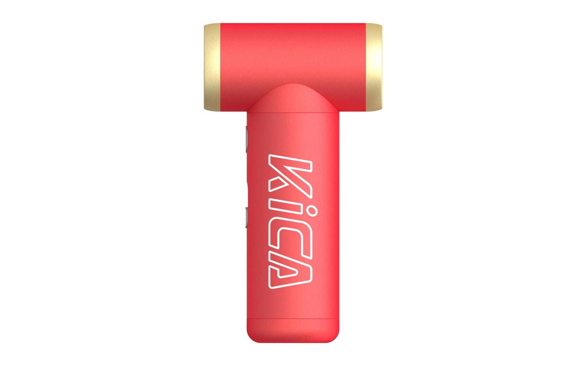KiCA Akku-Handstaubsauger Jet Fan 2S – 210 min, rot