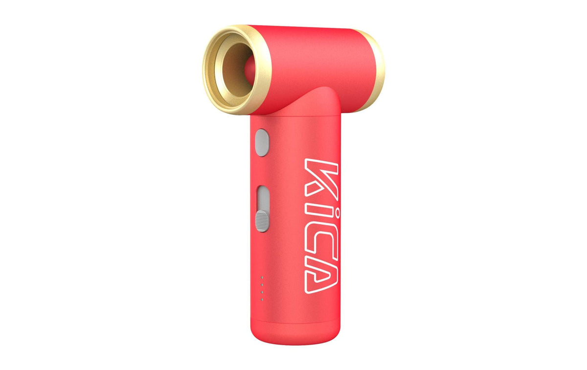 KiCA Akku-Handstaubsauger Jet Fan 2S – 210 min, rot