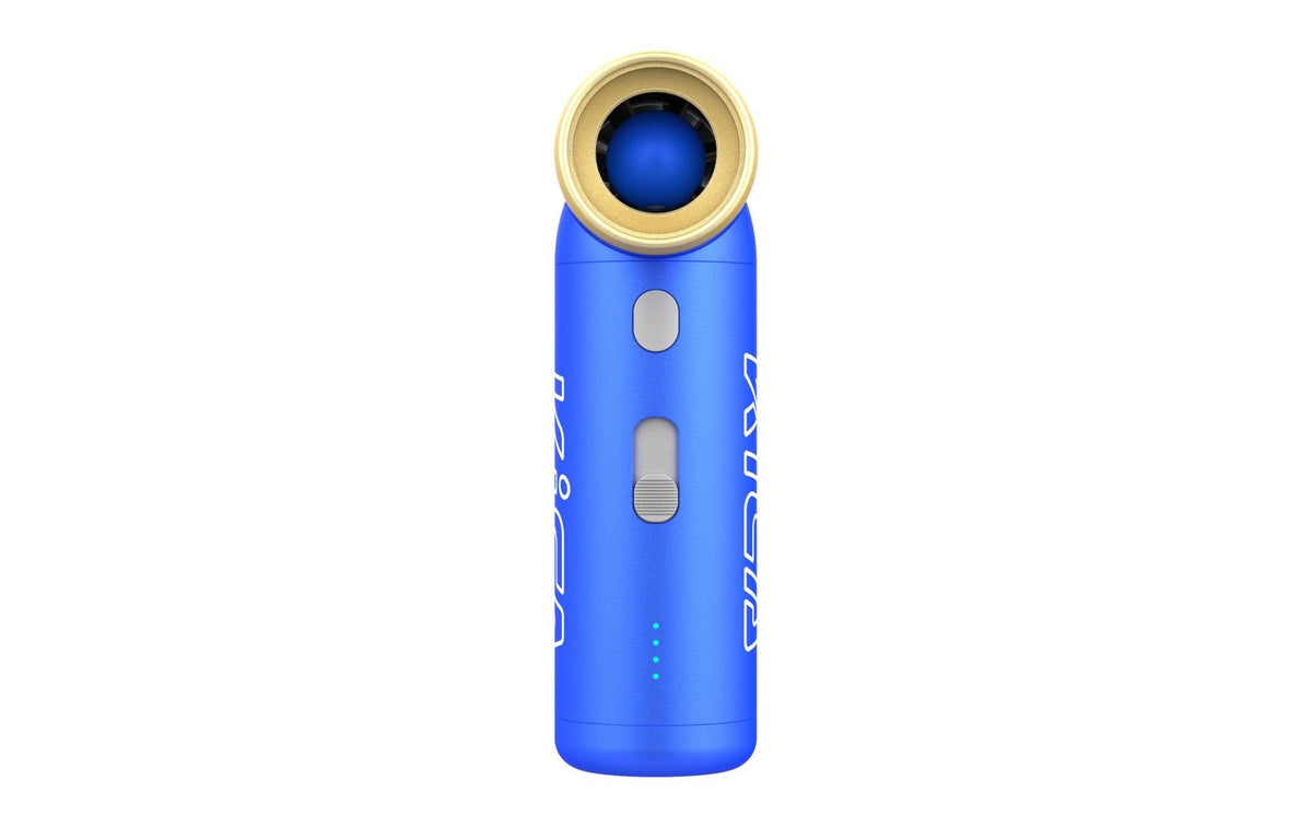 KICA Handventilator Jet Fan 2S Vacuum Kit – 1100 mAh, 3,5 h, Blau