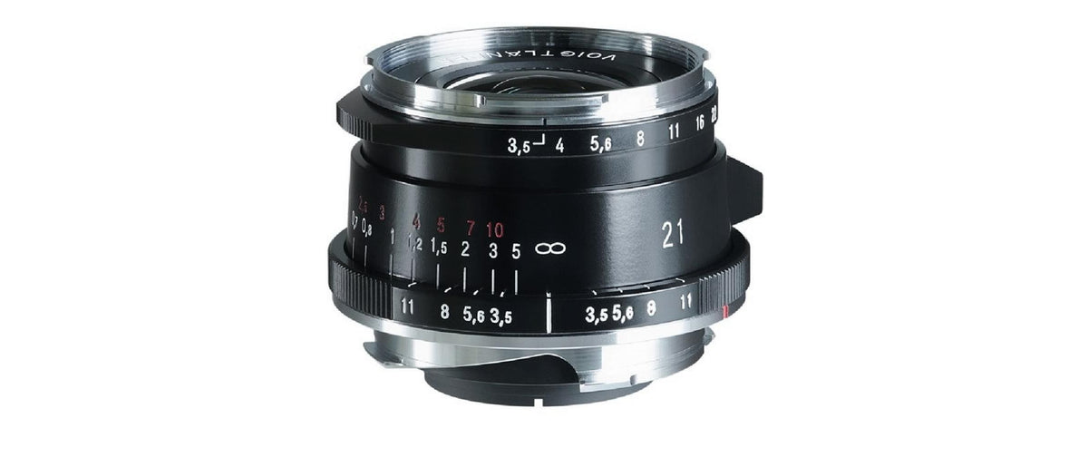Voigtländer Color-Skopar II VM Weitwinkel-Objektiv (Leica M) – 21 mm f/3.5 – Manuell – Schwarz