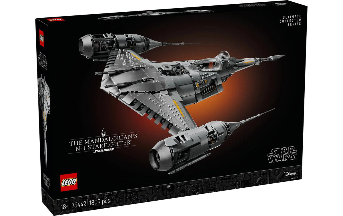 LEGO N-1 Mandalorian Starfighter 3D Puzzle – Star Wars – 1809-teilig – 39×21×67 cm – ab 18 J.