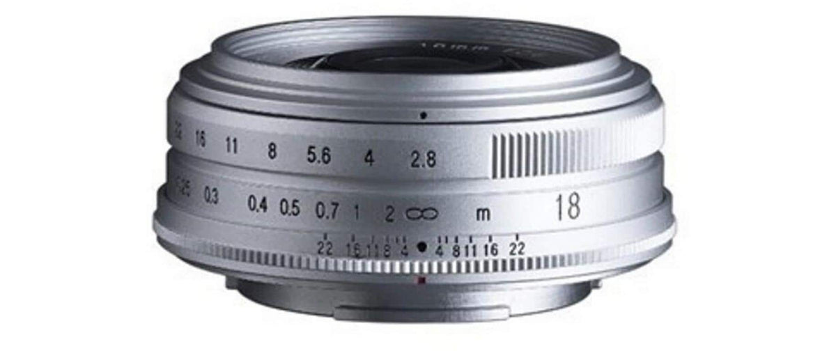 Voigtländer Color-Skopar 18mm f/2.8 ASPH. – Weitwinkelobjektiv – für Fujifilm X-Mount – Silber