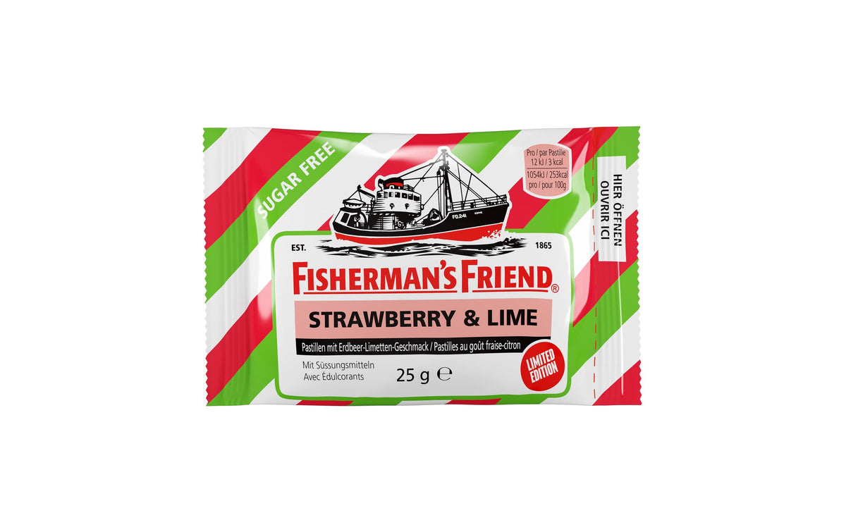 Fisherman-s Friend Fisherman's Friend Lutschbonbons – Erdbeere & Limette – 25 g