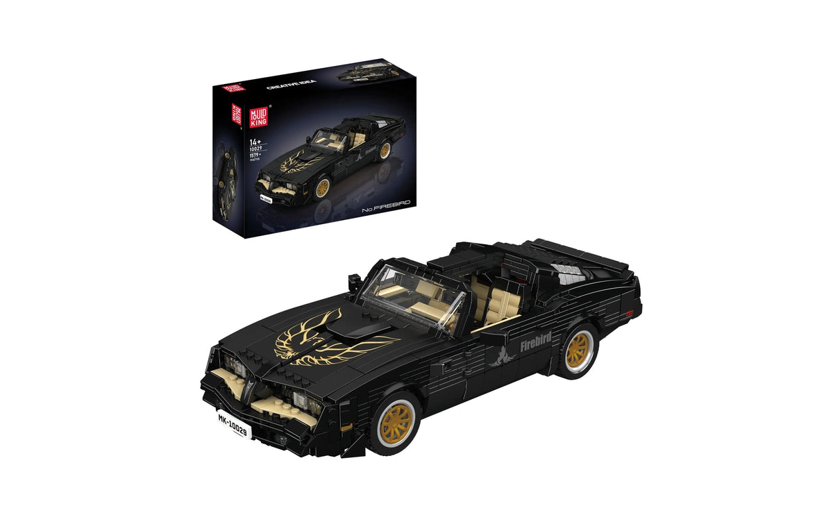 Mould king 3D Puzzle Muscle Car Firebird Cabrio – 1579 Teile – Kunststoff – ab 14 Jahren