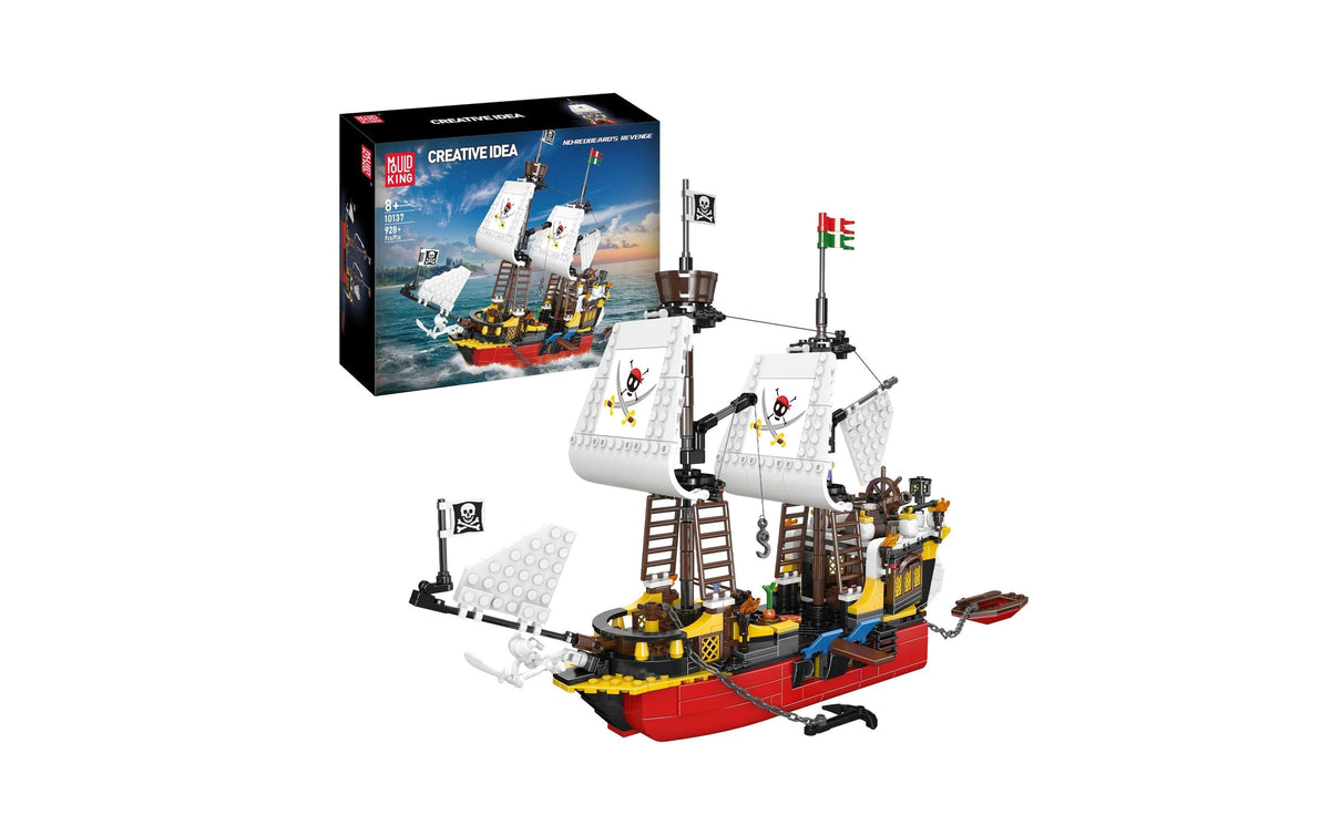 Mould king 3D Puzzle Redbeards Revenge – 928 Teile – 22,3×10×31 cm – ab 8 Jahren – Kunststoff