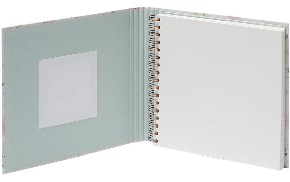 Rössler Forever Herzensmomente – Fotobuch, Spiralbindung, 60 Seiten, 23 × 23 cm, Papier, mehrfarbig, blanko