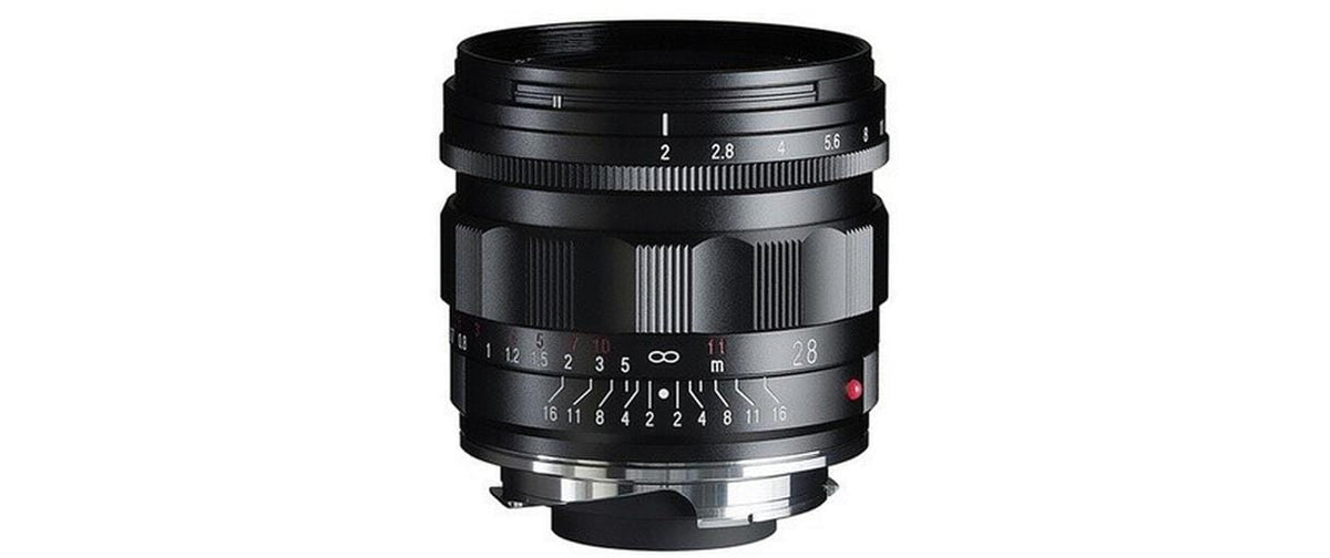 Voigtländer APO-Lanthar 28 mm f/2 Objektiv – für Sony E-Mount (Vollformat, APS-C) – Schwarz