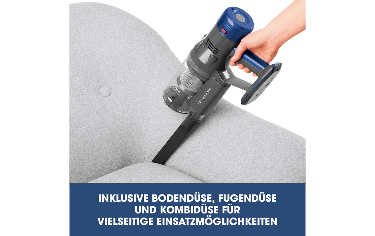 Cleanmaxx Akkustaubsauger – 35 min, 120 W, Behälter 0,80 l