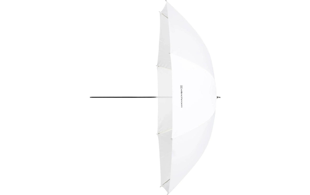 Elinchrom Umbrella Shallow Durchlichtschirm – 105 cm – Weiss – für Elinchrom