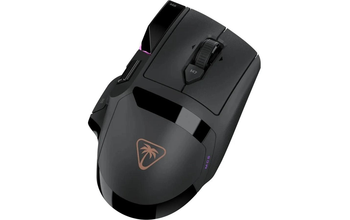 Turtle Beach Command Series MC5 – Gaming-Maus – Kabellos (Bluetooth/2,4 GHz), 30000 DPI, RGB-Beleuchtung, Rechtshänder