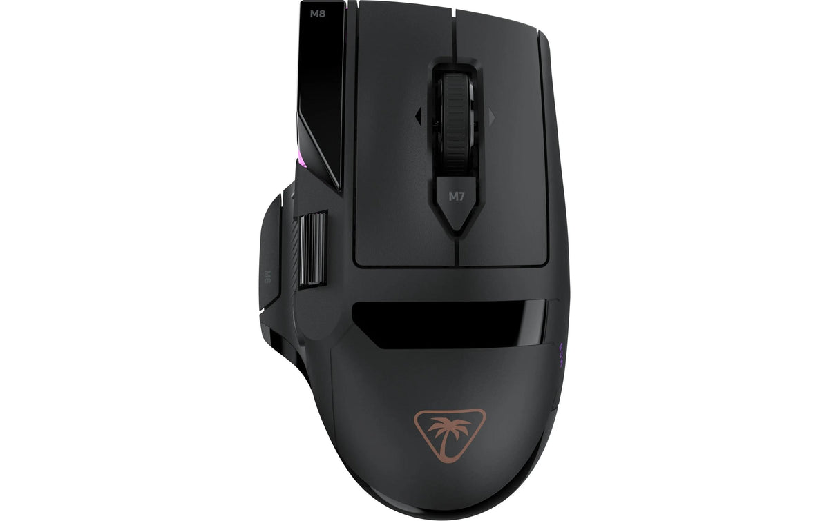 Turtle Beach Command Series MC5 – Gaming-Maus – Kabellos (Bluetooth/2,4 GHz), 30000 DPI, RGB-Beleuchtung, Rechtshänder