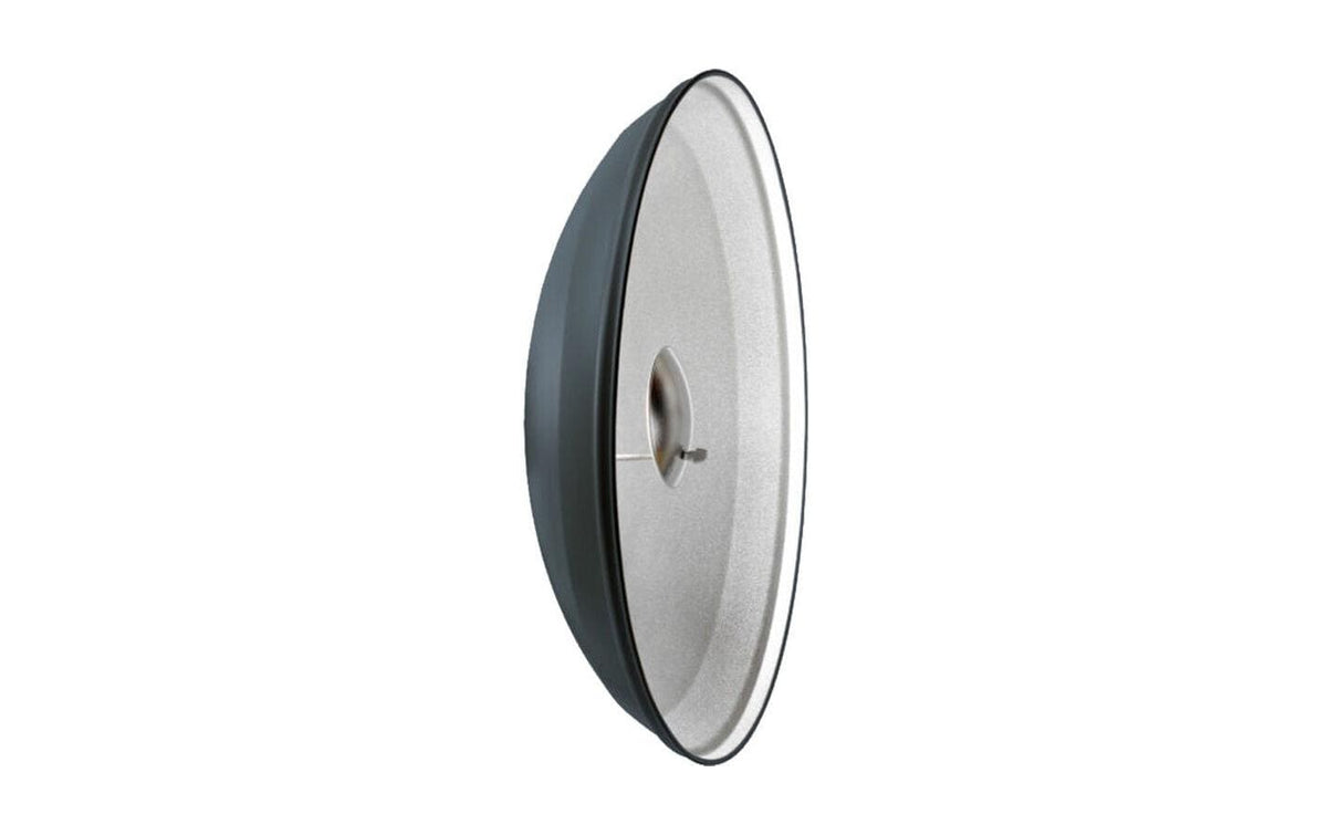 Elinchrom Softlite Softbox – Rund 70 cm, 64° – für Elinchrom-Systeme mit zentraler Schirmhalterung – Silber